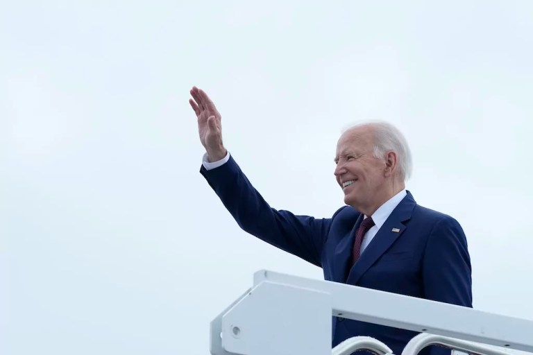 Biden hitting the trail with Harris — in safe, blue Maryland
