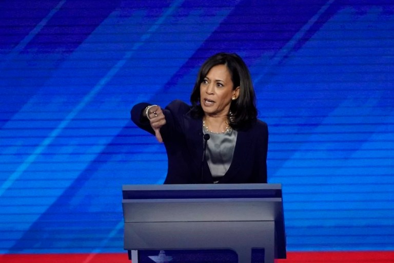 Harris team fighting muted mics at ABC debate after Biden requested rule