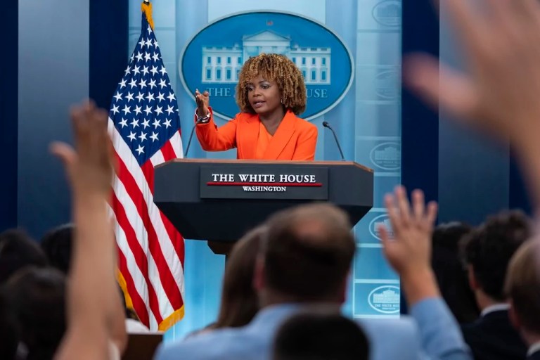 WATCH LIVE: White House press secretary Karine Jean-Pierre hosts a press briefing