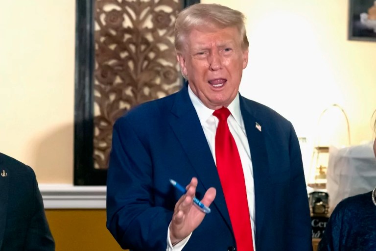 Trump ‘didn’t like’ muted mics at debate but thinks ‘it should be the same’