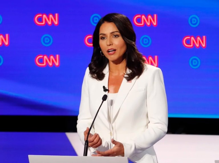 Trump recruits Tulsi Gabbard to Mar-a-Lago to help him prepare for debate