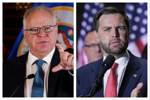 Walz and Vance agree to Oct. 1 vice presidential debate