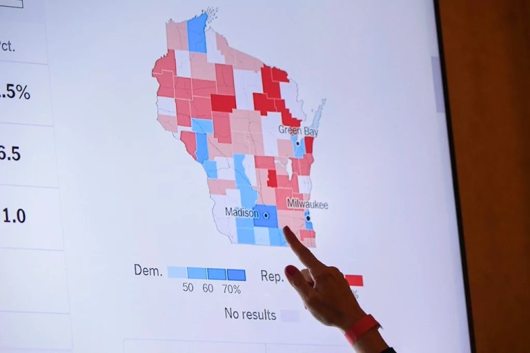 Republican support dwindles in Wisconsin’s historic GOP strongholds