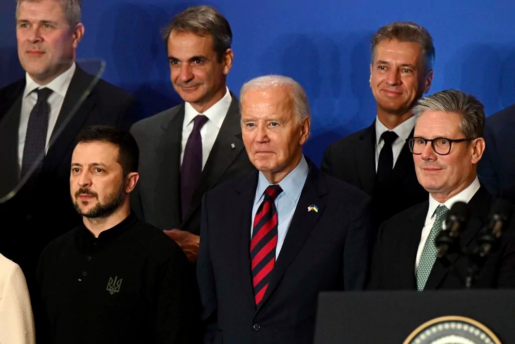 As Zelensky meets with Biden and Harris, he learns he has a new enemy: Trump