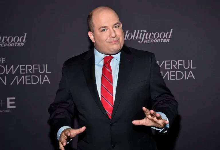 Brian Stelter attends The Hollywood Reporter's annual Most Powerful People in Media issue celebration at The Pool on Tuesday, May 17, 2022, in New York.