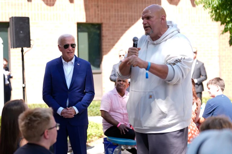 Fetterman insists Biden would have beaten Trump if he stayed in the race