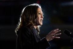 Harris says she is ‘deeply disturbed’ by assassination attempt on Trump