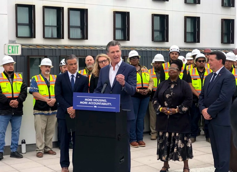Newsom backs out of fight against popular ballot measure toughening crime laws