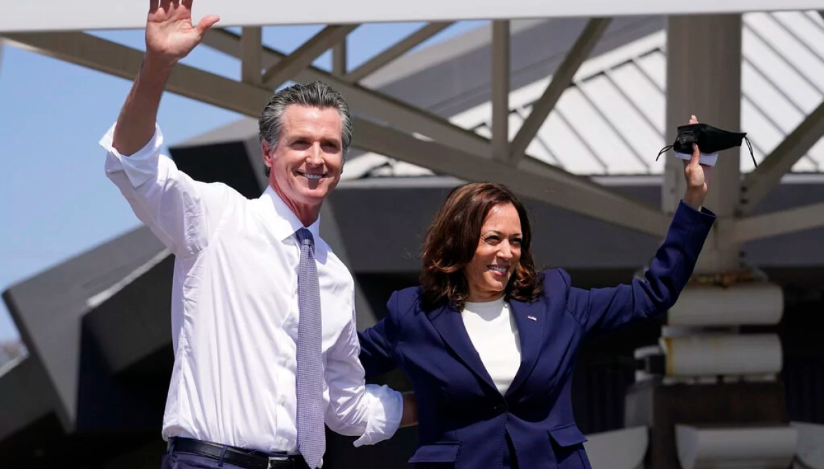 Newsom’s Harris gamble: Clearing the field or betting she won’t run?