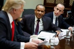 The people around Trump influencing his policy agenda