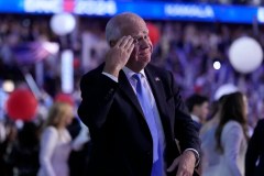 A joyless Walz to the podium