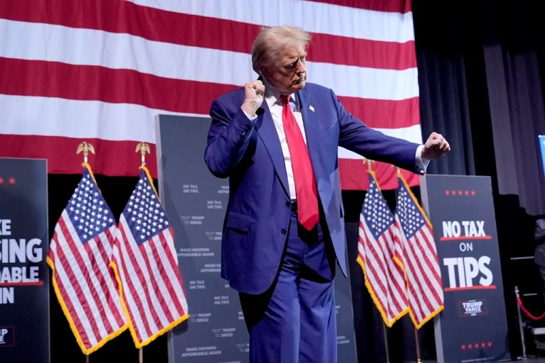 Democratic Gallego voters ticket splitting for Trump in Arizona