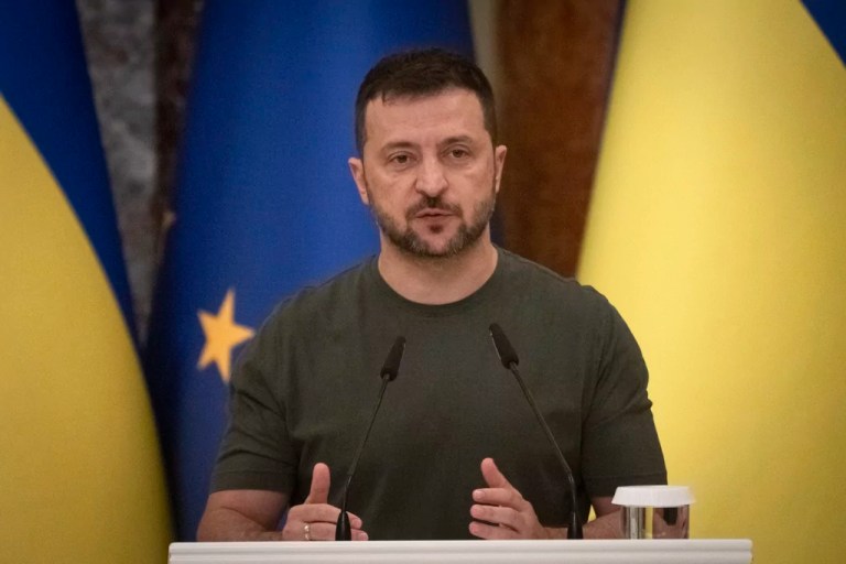 Zelensky says NATO offer for Ukraine-controlled territory could end ‘hot stage’ of war