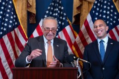 Democrats back GOP spending proposal as Johnson worries about his right flank