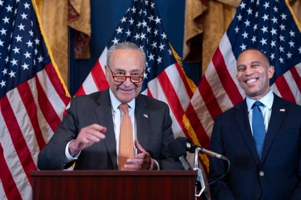 Democrats back GOP spending proposal as Johnson worries about his right flank