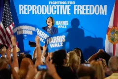 Florida Democrats launch Harris campaign bus tour in Trump’s backyard
