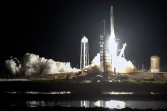 Billionaire returns to orbit for landmark spacewalk with SpaceX