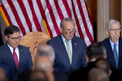Senators grow anxious as Mike Johnson grapples with shutdown showdown