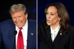 Harris, Trump dead even in Meredith Poll