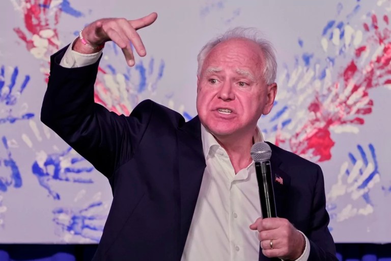 For Tim Walz, ‘Mind your own business’ means ‘Know your place’