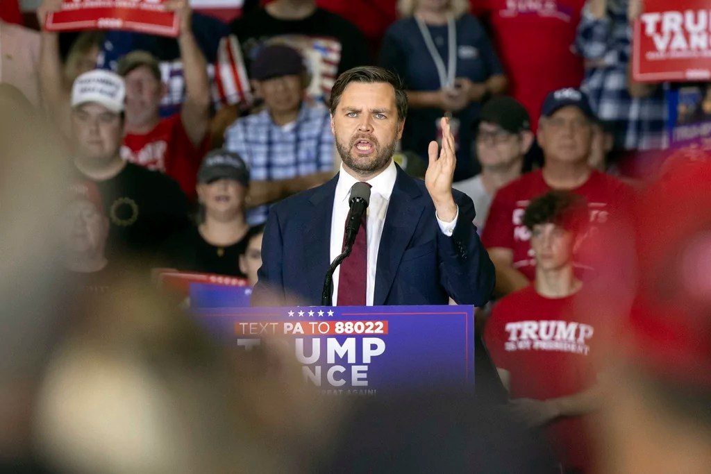 Vance knocks Harris for ‘stealing’ Trump’s ideas