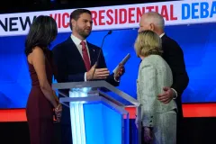 Vance chips away at unfavorable image with softer VP debate style