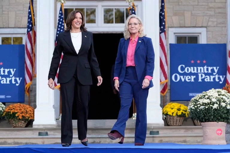 Harris angers pro-Palestinian voters with Cheney appearance