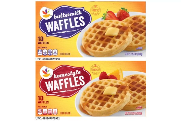 Waffles and other breakfast foods recalled due to listeria concerns