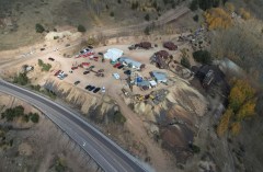 One person dead and a dozen trapped 1,000 feet inside former Colorado gold mine