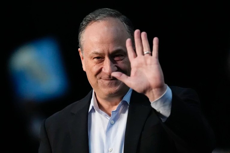 Harris campaign silent on allegations Emhoff hit former girlfriend