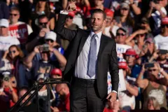 Eric Trump feels ‘love in the air’ ahead of Madison Square Garden rally