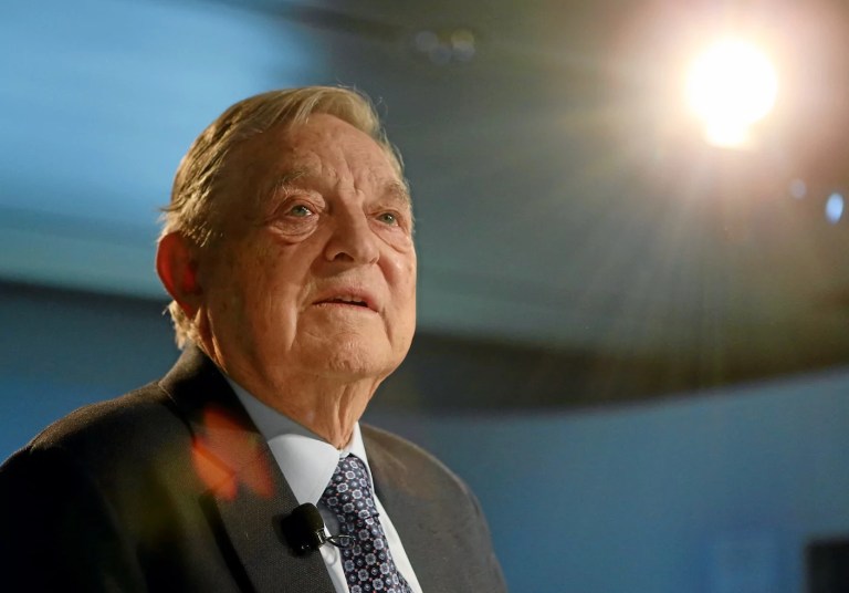 George Soros, Chairman, Soros Fund Management, USA is captured before the Session 'An insight, an idea with George Soros' at the Annual Meeting 2013 of the World Economic Forum in Davos, Switzerland, January 26, 2013