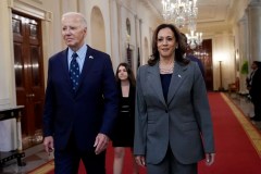 Harris stumping with Obamas as Biden gets pushed behind the scenes