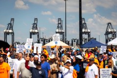 The strike is suspended, but Biden was AWOL