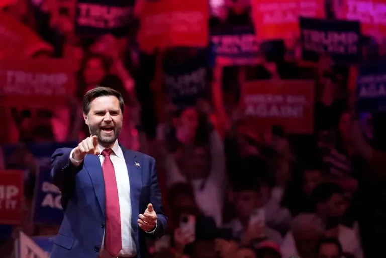 Republican vice presidential nominee Sen. JD Vance.