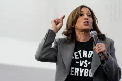 Harris’s 60th birthday weekend highlights shift from joy to hostility