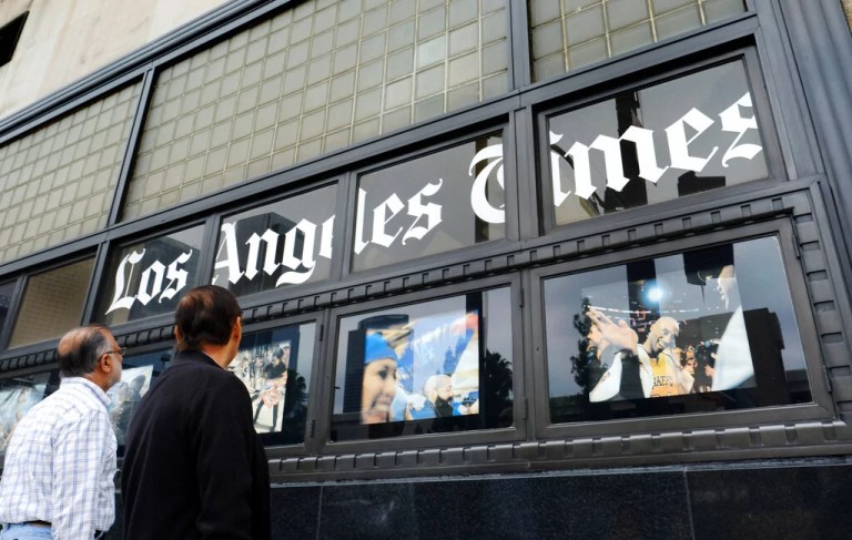 Los Angeles Times owner plans on adding bias meter to site next year