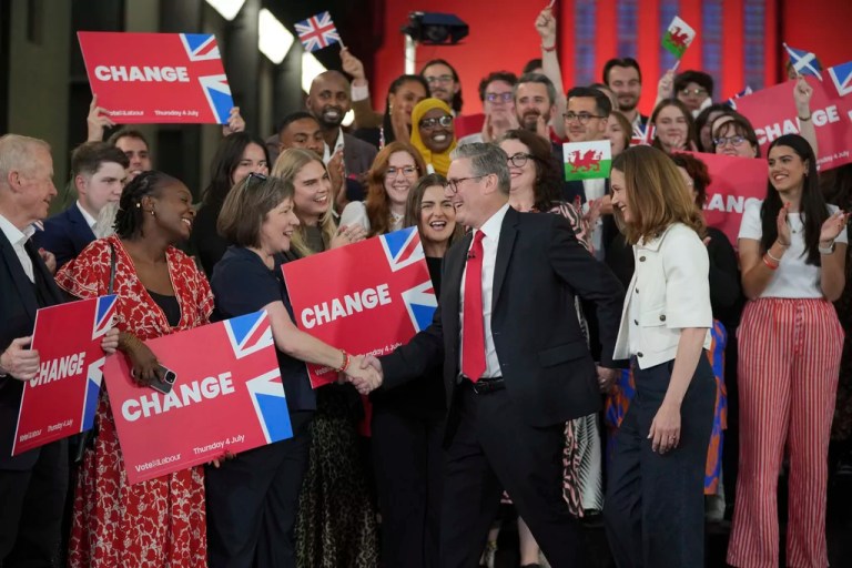 UK Labour Party accused of foreign interference over campaigning on behalf of Kamala Harris