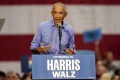 Obama shames black men over Harris’s polling panic
