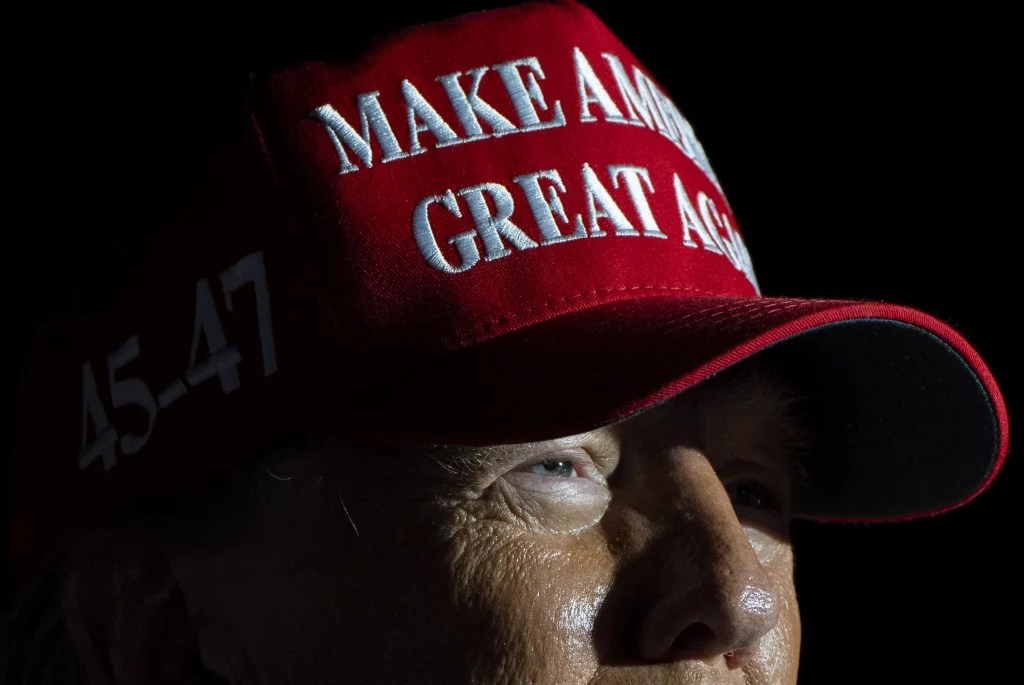 Knesset staff distribute ‘MAGA-style’ baseball caps ahead of Trump speech