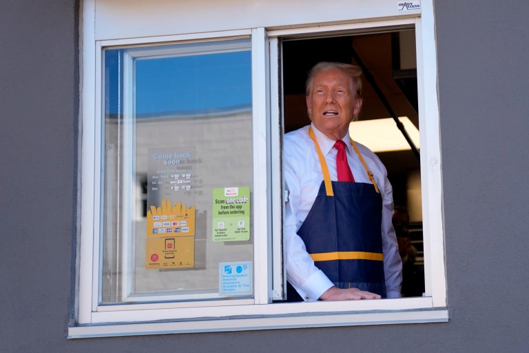 Trump McDonald’s appearance leads to calls to boycott fast-food establishment