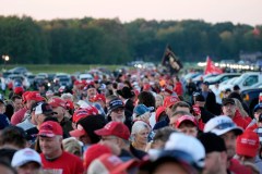 Thousands descend on Butler for raucous return of their hero Donald Trump