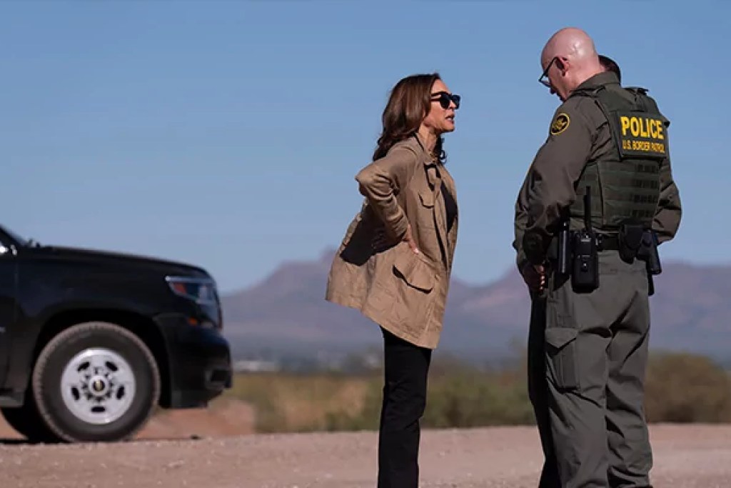 NextImg:Kamala Harris book shows Democrats still clueless on border security