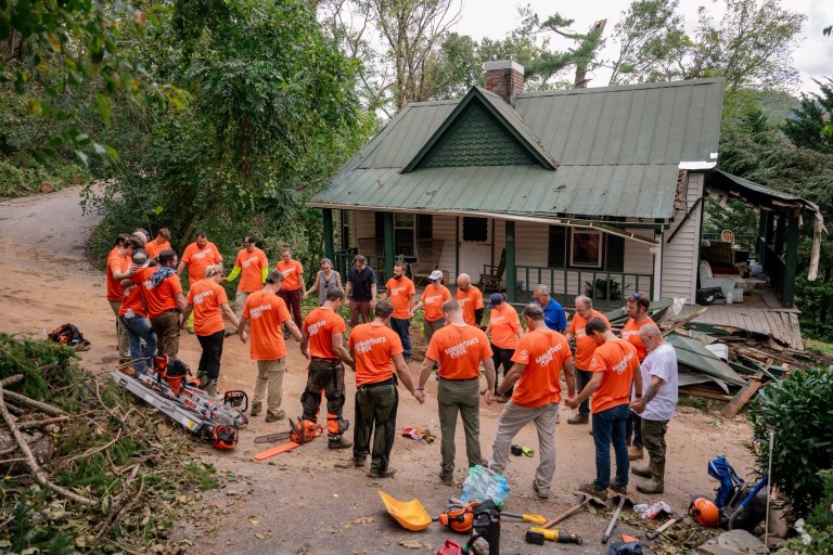 How the private sector has led the ‘front-line’ response to Helene’s clean-up