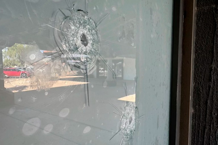 Arizona man accused of shooting Democratic campaign office charged with terrorism