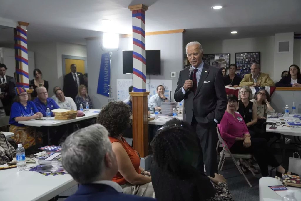 Biden encourages voters to ‘politically lock’ Trump up – Washington Examiner