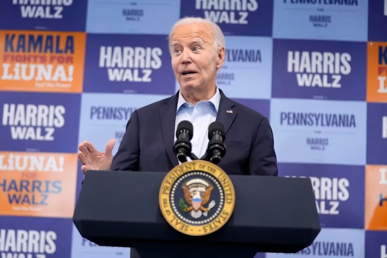 Biden’s ‘garbage’ gaffe ignites fury from Republicans and disagreement from Democrats