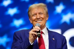 Presidential betting odds: Trump takes lead over Harris in nearly all swing states