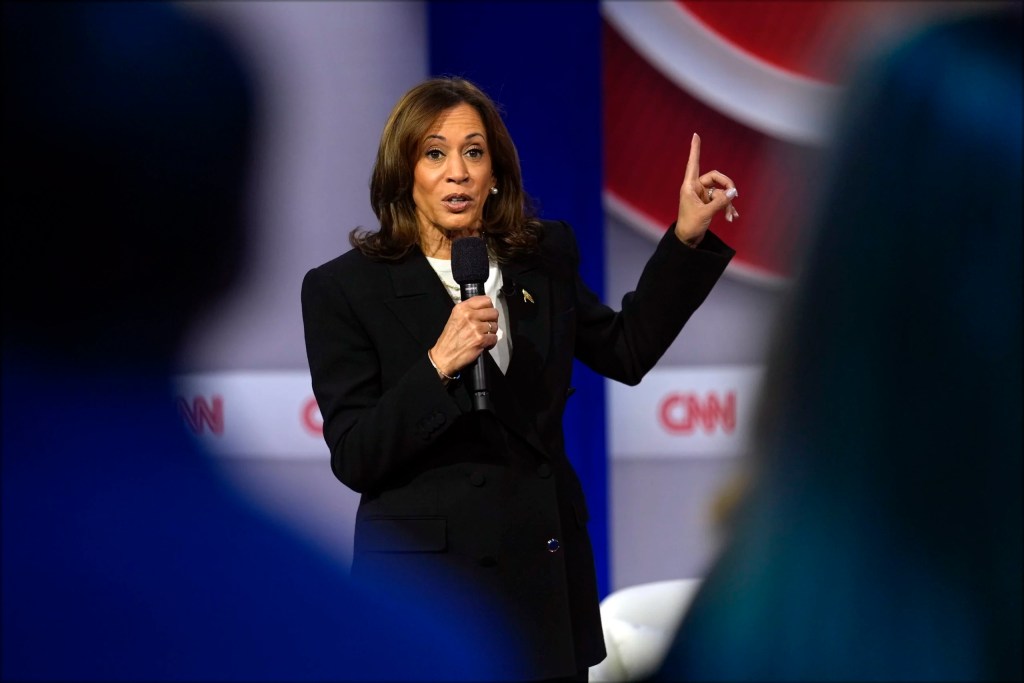 Reporter’s Notebook: Harris calls Trump Hitler