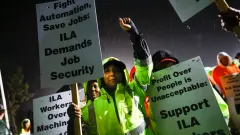 Prolonged dockworker strike ‘very bad’ news for Kamala Harris